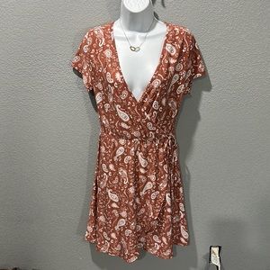NWT Derek Heart faux wrap dress